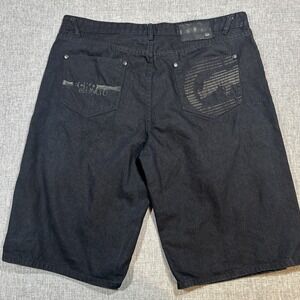 Vintage Ecko Unltd Shorts 42 Denim Jorts Baggy Y2K Skate Hip Hop Jean Wide Leg